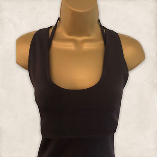 Stella McCartney Womens Adidas Brown Training, Running, Yoga Top UK 10 US 6 EU 38 Timeless Fashions