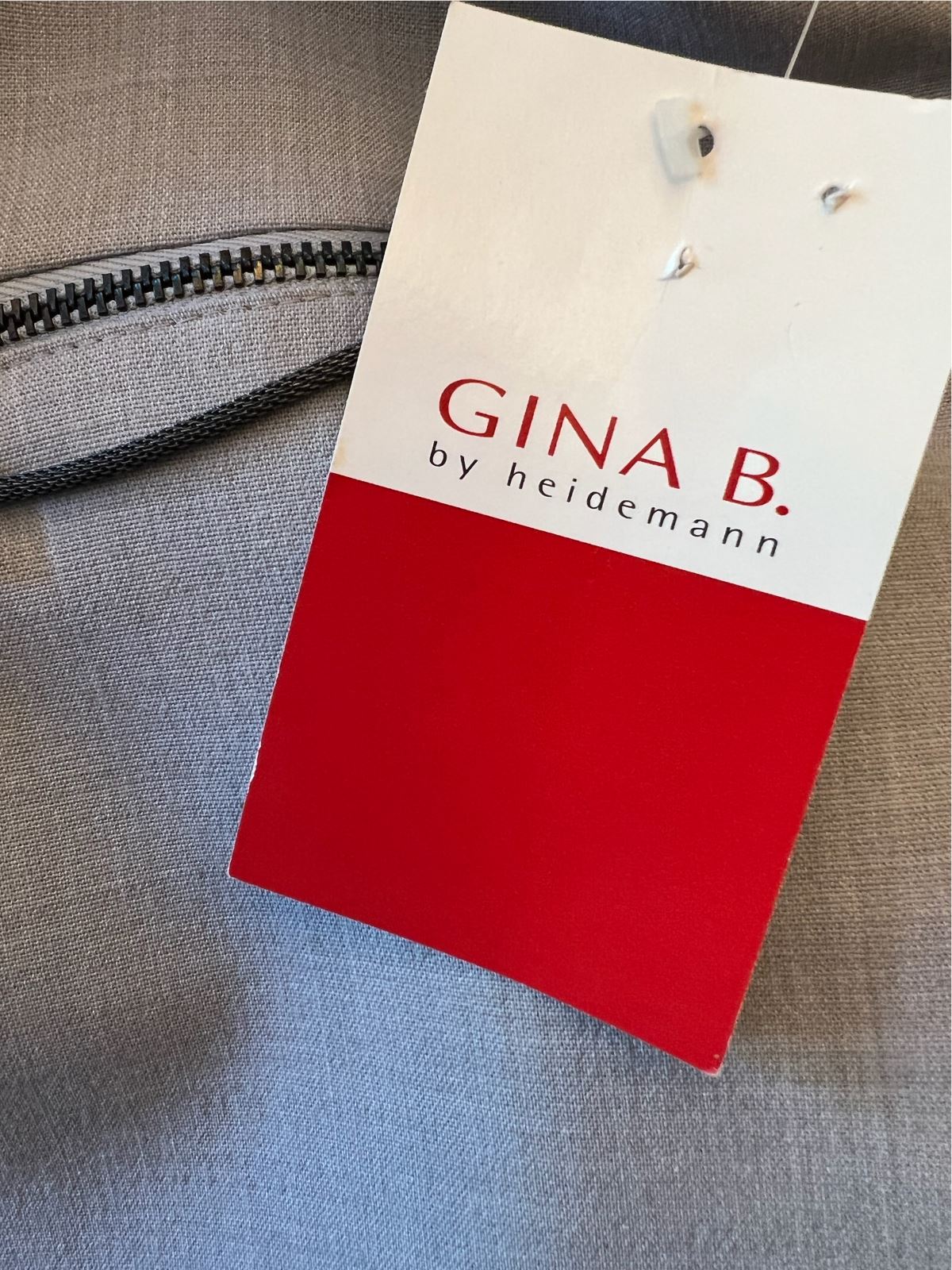 Gina B by Heidemann Vintage Dove Grey Virgin Wool Blend Jacket UK 16 US 12 EU 44 Timeless Fashions