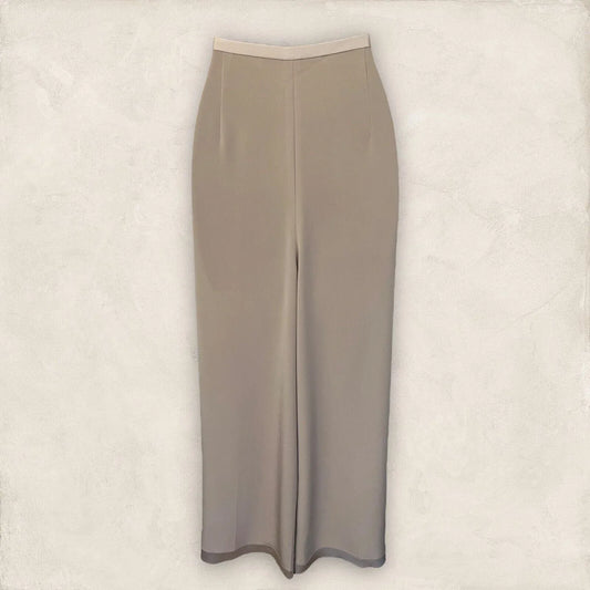Fenn Wright Manson Wide Leg Silky Culottes, Taupe UK 10/12 US 6/8 EU 38/40 - Timelessfashions