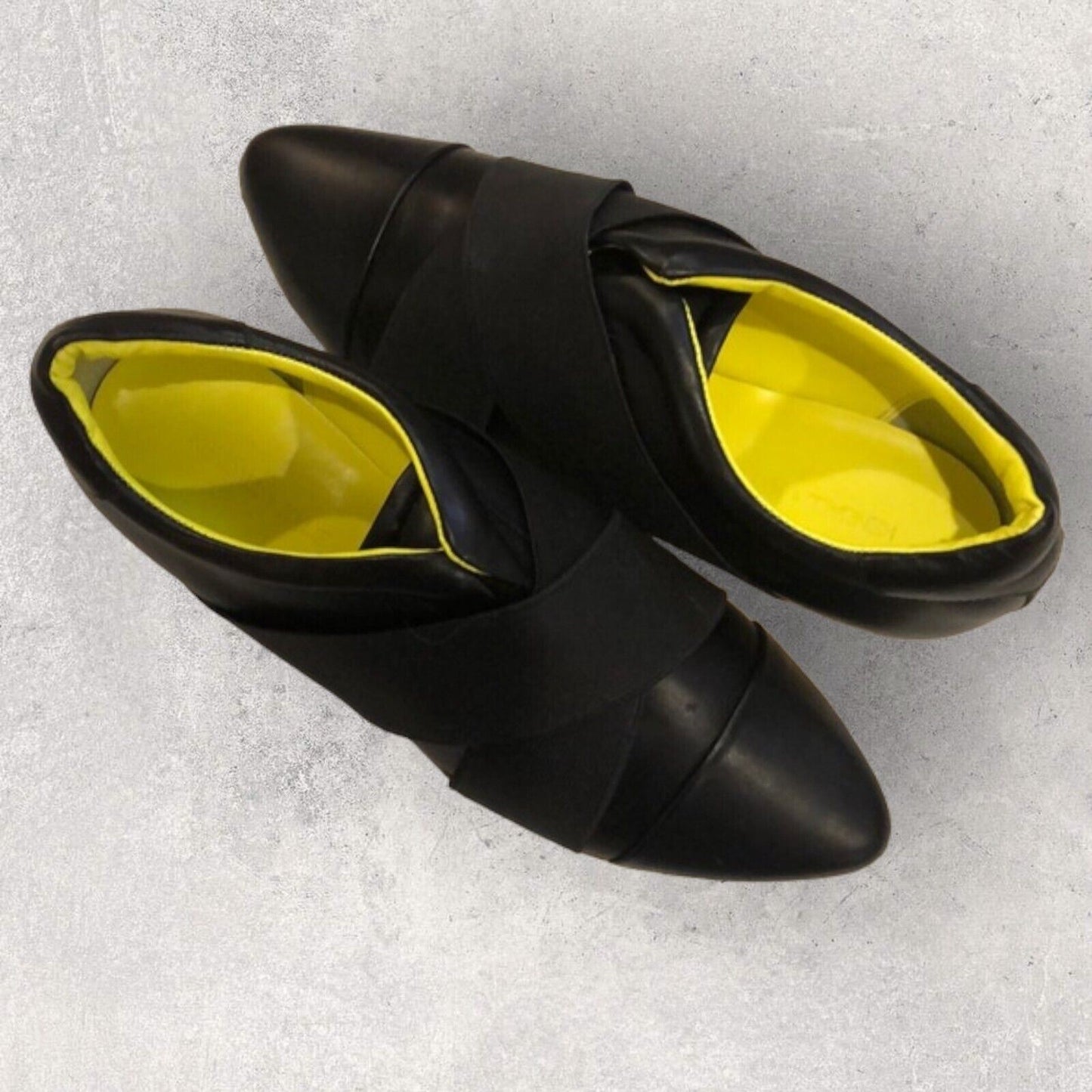 Kendall + Kylie Tasha Black Wedge Sneaker UK 7.5 US 9.5M EU 40.5 Timeless Fashions