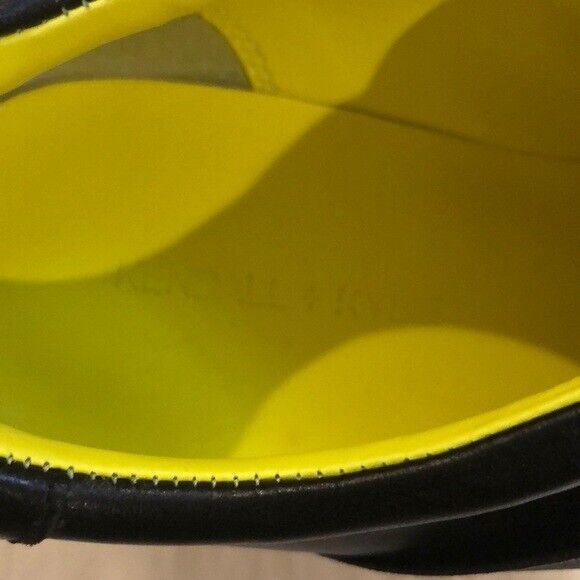 Kendall + Kylie Tasha Black Wedge Sneaker UK 7.5 US 9.5M EU 40.5 Timeless Fashions