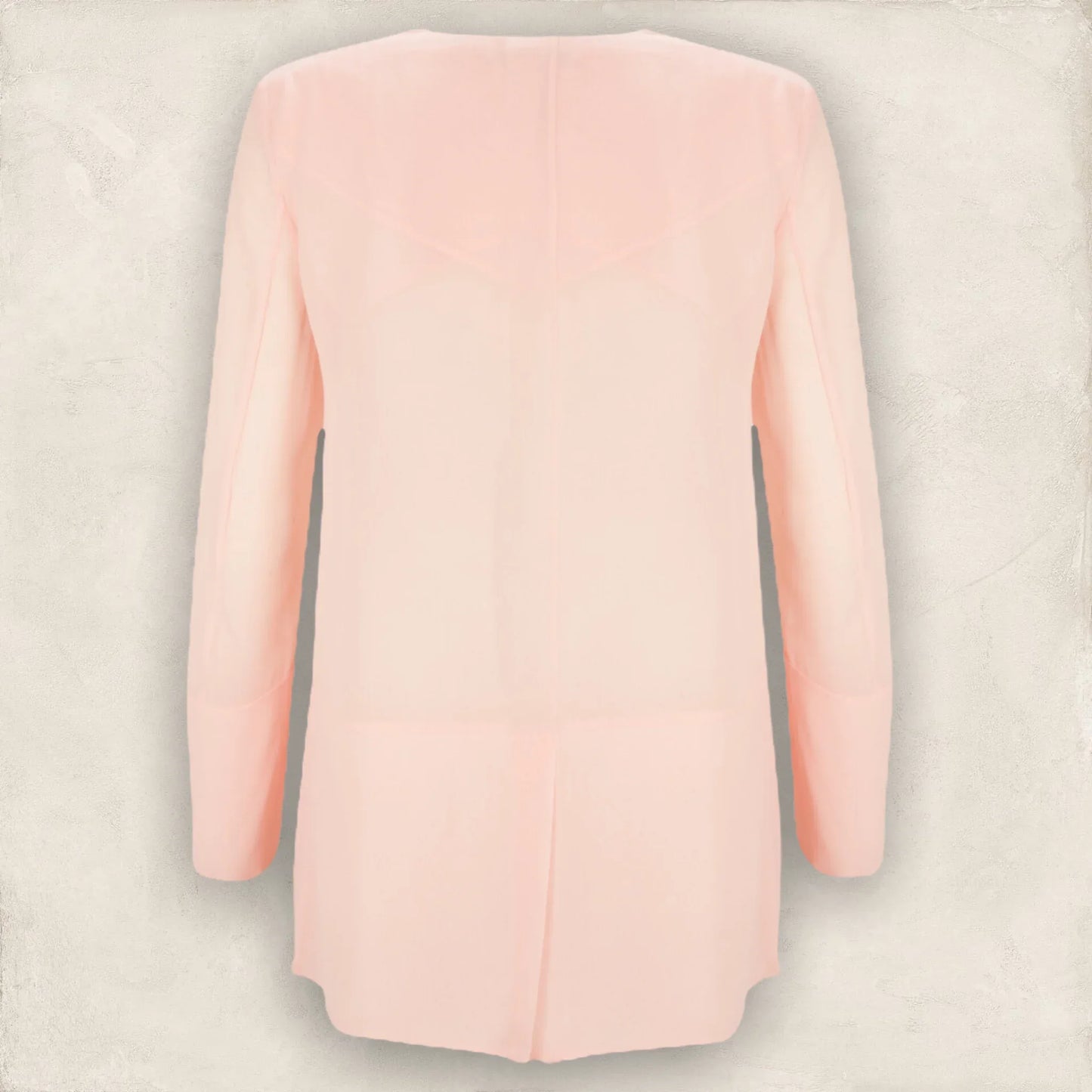 French Connection Shimmer Spell Semi-Sheer Jacket, Pink UK 12 US 8 EU 40 - Timelessfashions