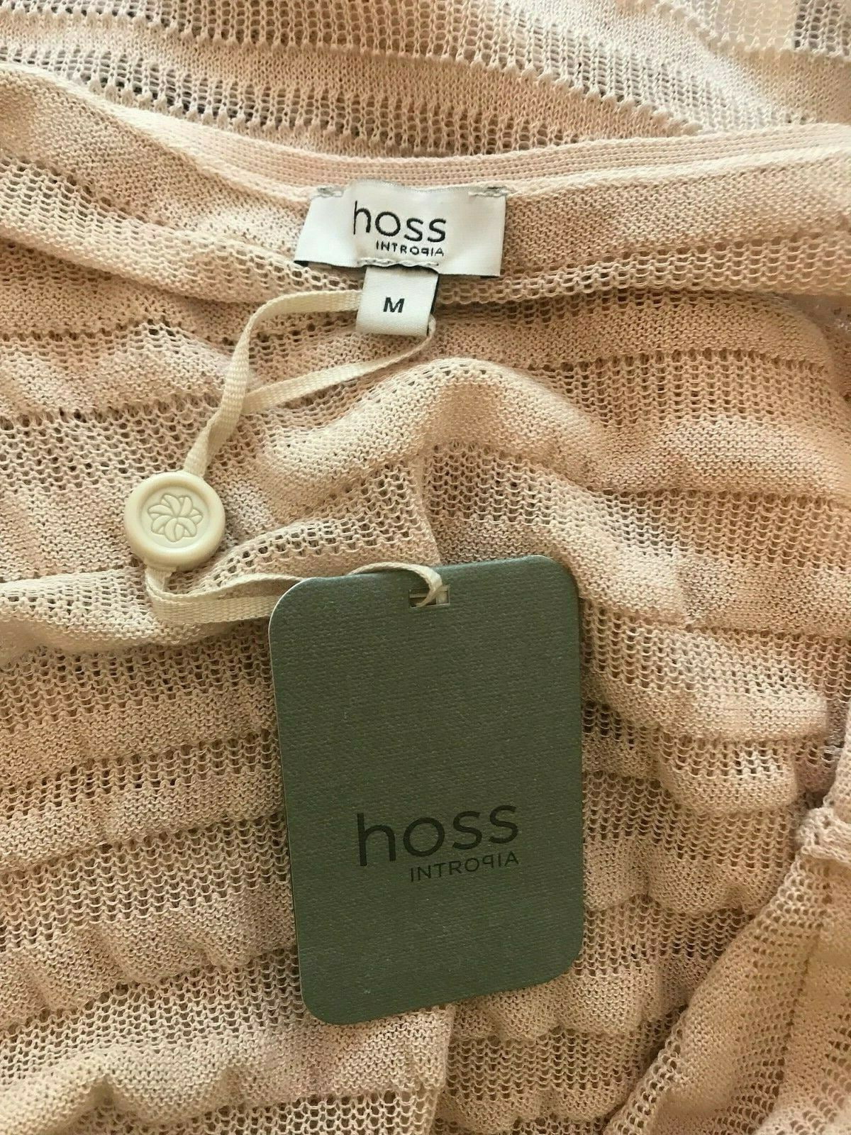 Hoss Intropia Beige Knitted Mini Dress UK 12 US 8 EU 40 Timeless Fashions