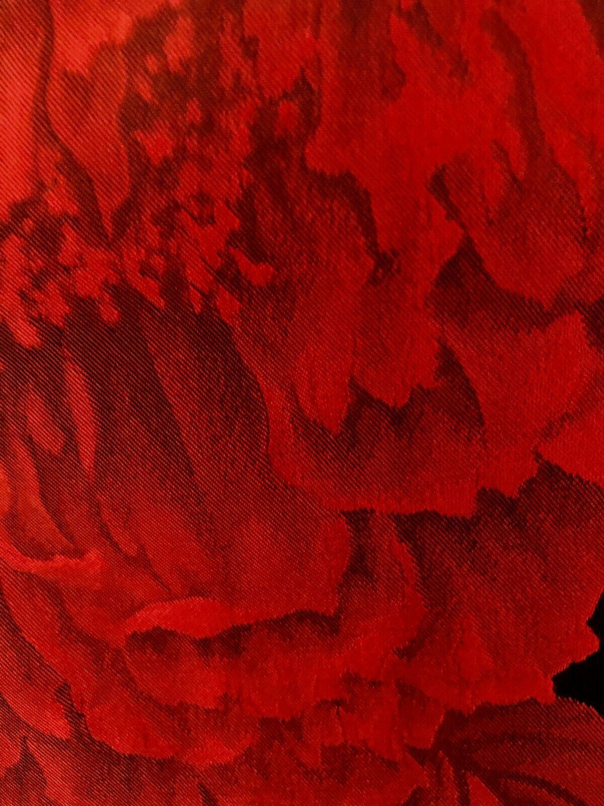 Coast Red Black Floral Jacquard Strapless Dress UK 8 US 4 EU 36 Timeless Fashions