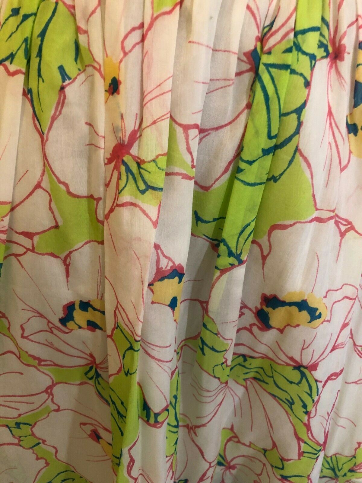 Moschino White Floral Silk & Cotton Skirt UK 8 US 4 EU 36 Timeless Fashions