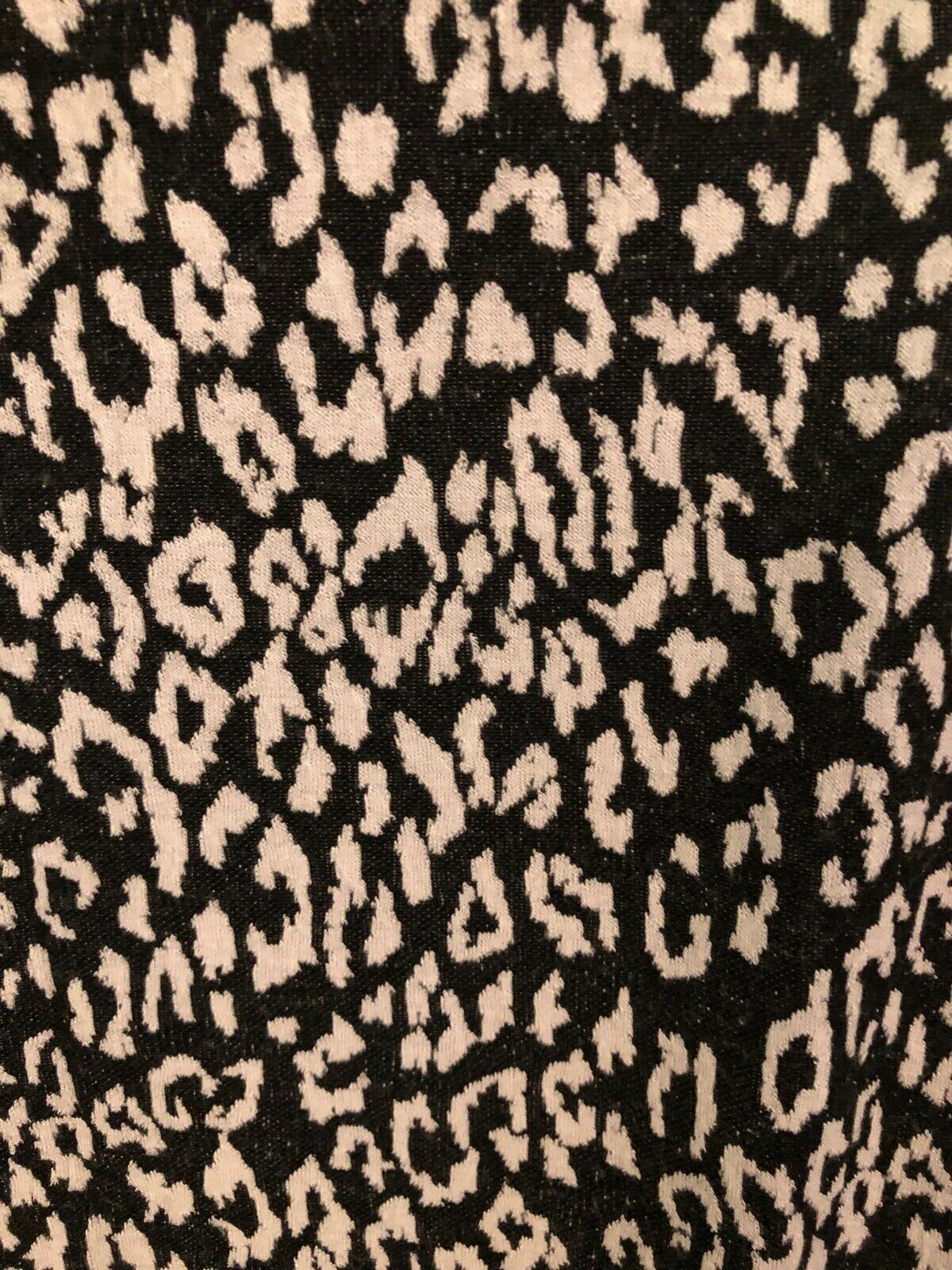 Viyella Womens Black & White Long Jacket UK 14 US 10 EU 42 Timeless Fashions