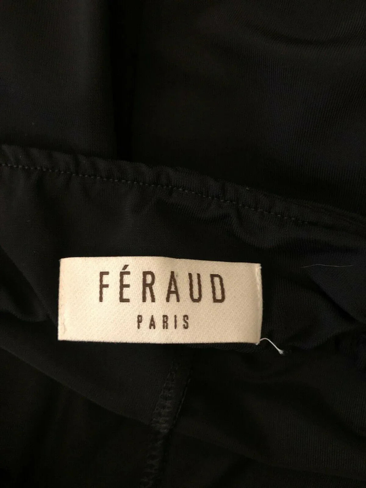 Feraud Paris Black Strappy Dress, Party, Cocktail UK 14 US 10 EU 42 - Timelessfashions