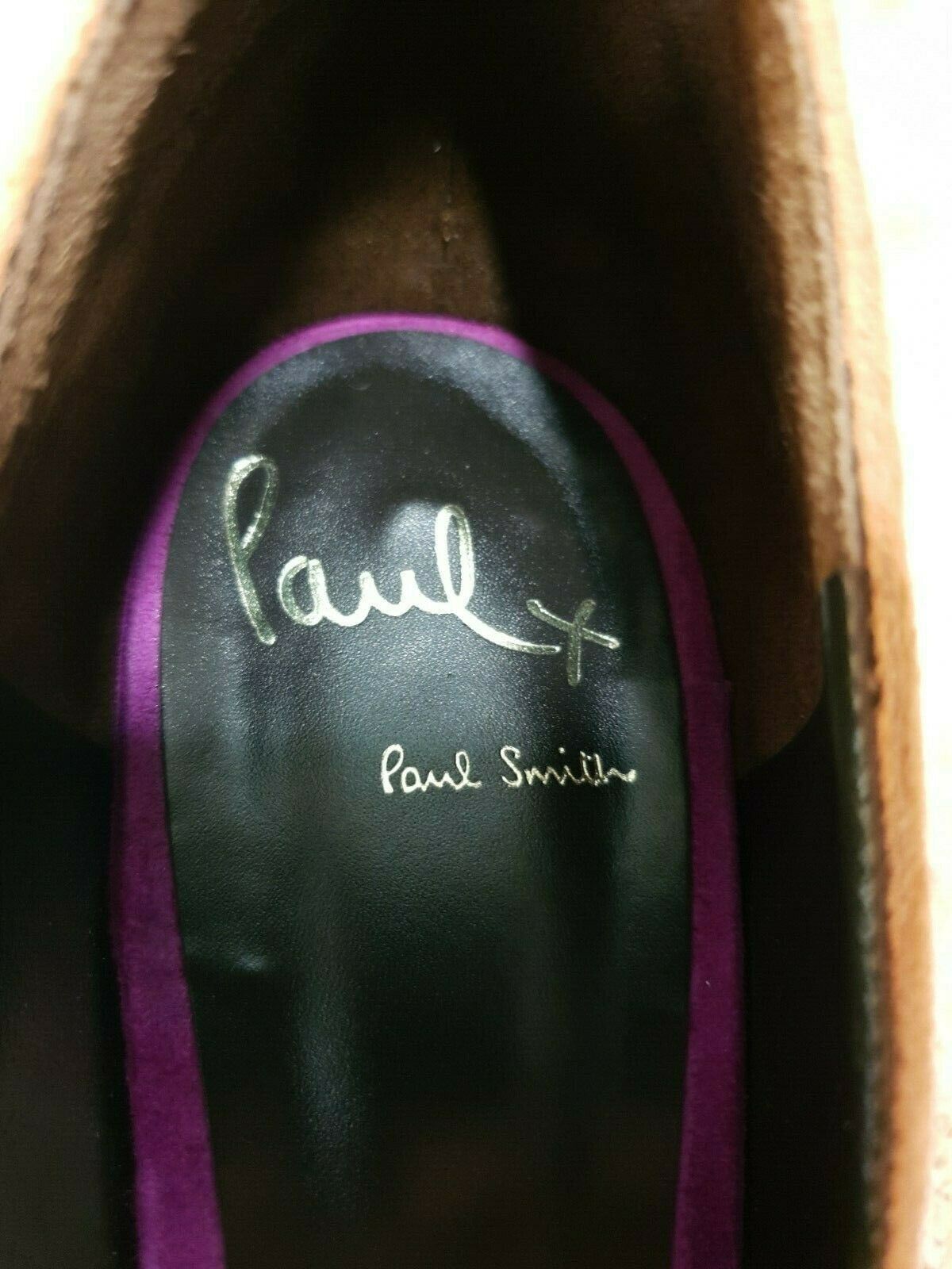Paul Smith Multicoloured Suede Brogue Style Court Shoes UK 6 US 8 EU 39 Timeless Fashions