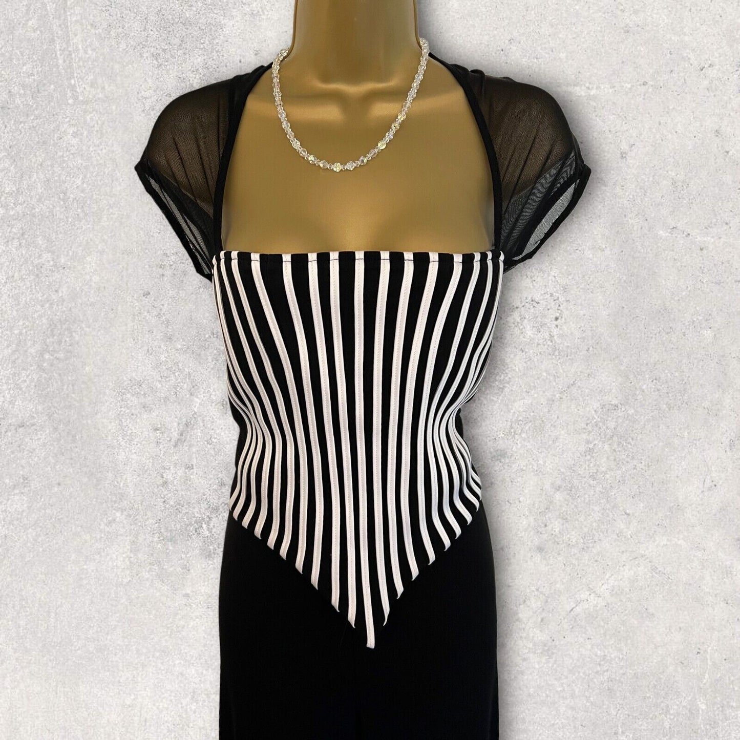 Joseph Ribkoff Couture Vintage Black & White Jumpsuit UK 14 US 10 EU 42 Timeless Fashions