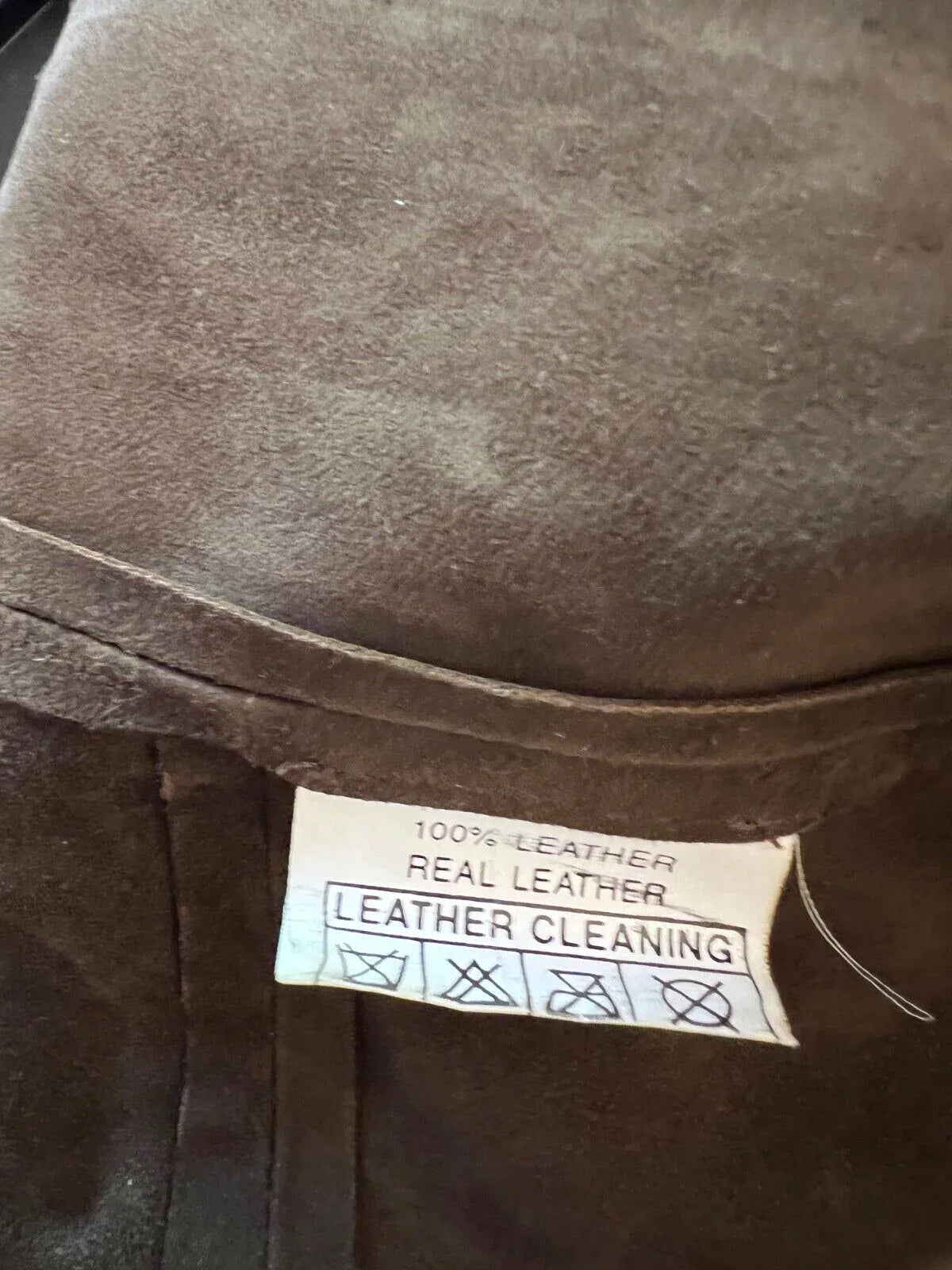 CN Vintage Butter Soft Chocolate Suede Jacket Size XS Approx UK 12 US 8 EU 40 - Timelessfashions