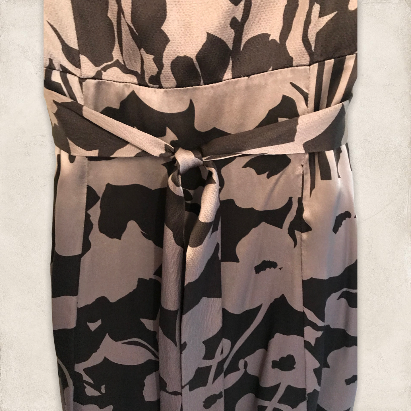 Monsoon Brown Silk Occasion Dress UK 8 US 4 EU 36 Timeless Fashions