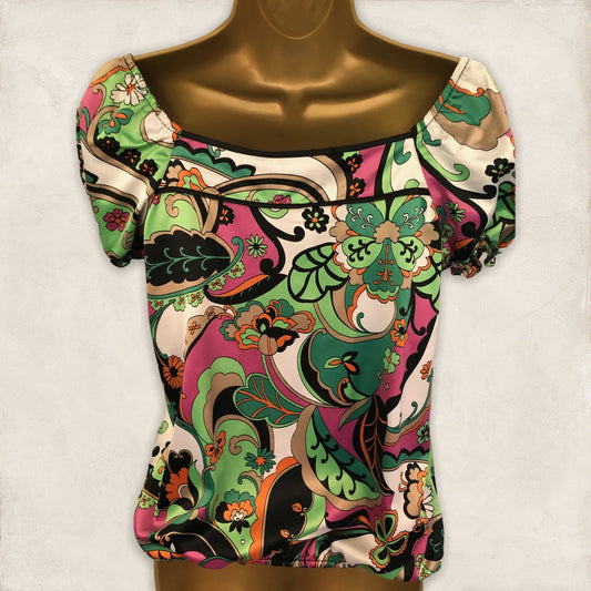 Star by Julien MacDonald Womens Multicoloured Top UK 10 US 6 EU 38 - Timelessfashions