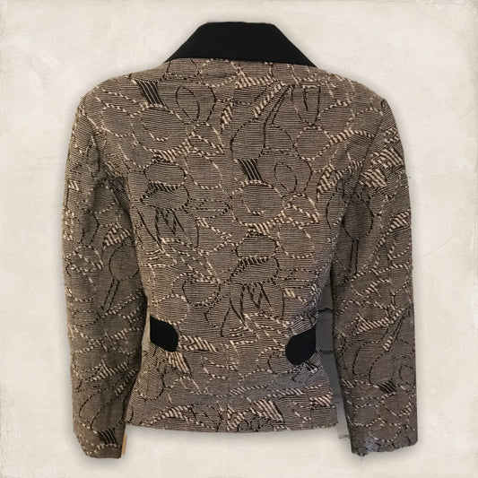 S'NOB by Sans Noblesse Black Blazer Jacket Size M UK 10 US 6 EU 38 - Timelessfashions