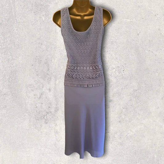 Cattiva New York Lilac Special Occasion Outfit UK 10 US 6 EU 38 - Timelessfashions