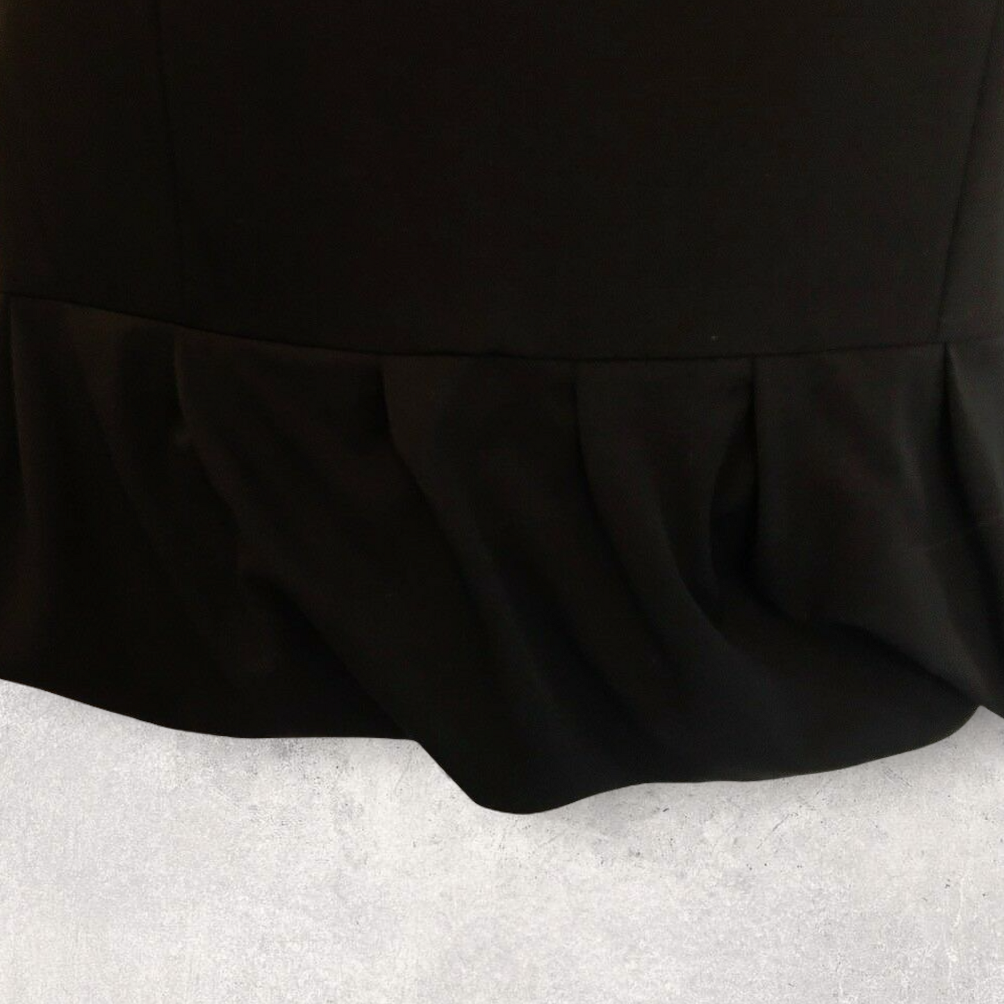 Joseph Black Puffball Pencil Mini Skirt UK 14 US 10 EU 42 Timeless Fashions