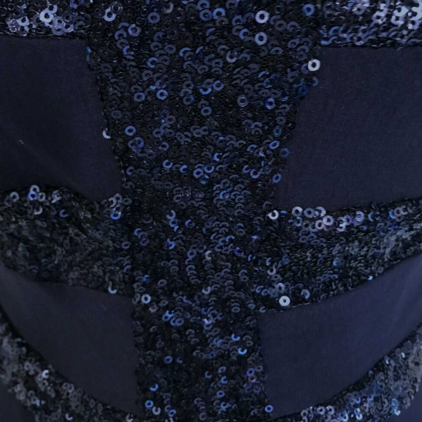 The Pretty Dress Company Women's Navy Sequin Bodycon Dress UK 6 Timeless Fashions