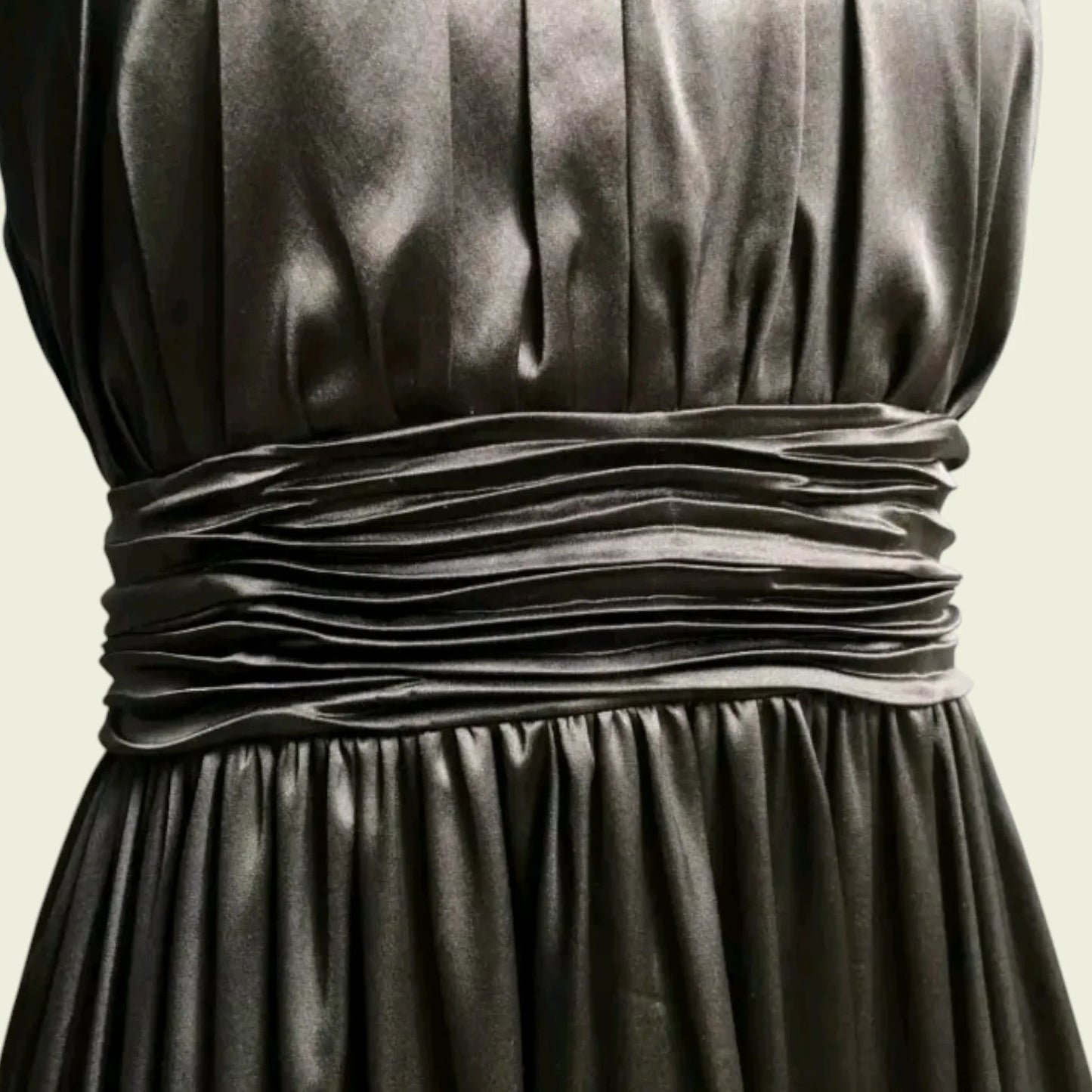 Donna Karan brown silk sleeveless dress UK 12 US 8 EU 40 - Timelessfashions