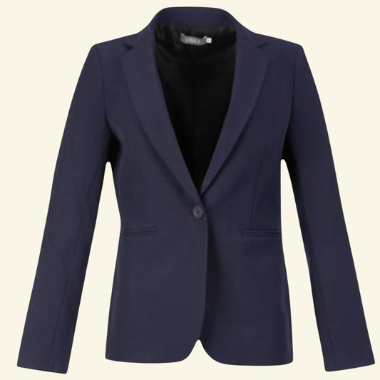 Libra Ladies Navy Blazer Jacket Business Office UK 10 US 6 EU 38 - Timelessfashions
