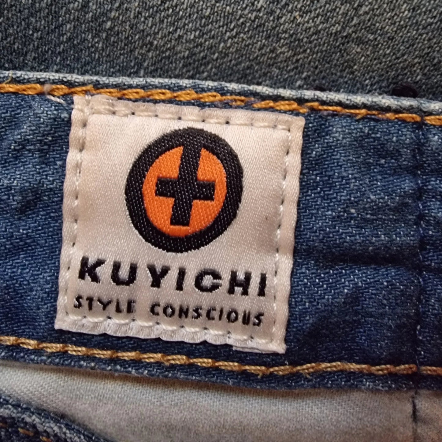 Kuyichi Daniel Men's Blue Regular Fit Straight Leg Faded Denim Jeans W34 L32 - Timelessfashions