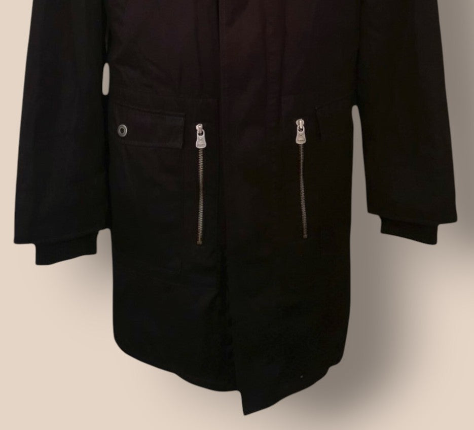 Matinique Black Men's Geraldton 3/4 Length Padded Coat  Size XL - Timelessfashions