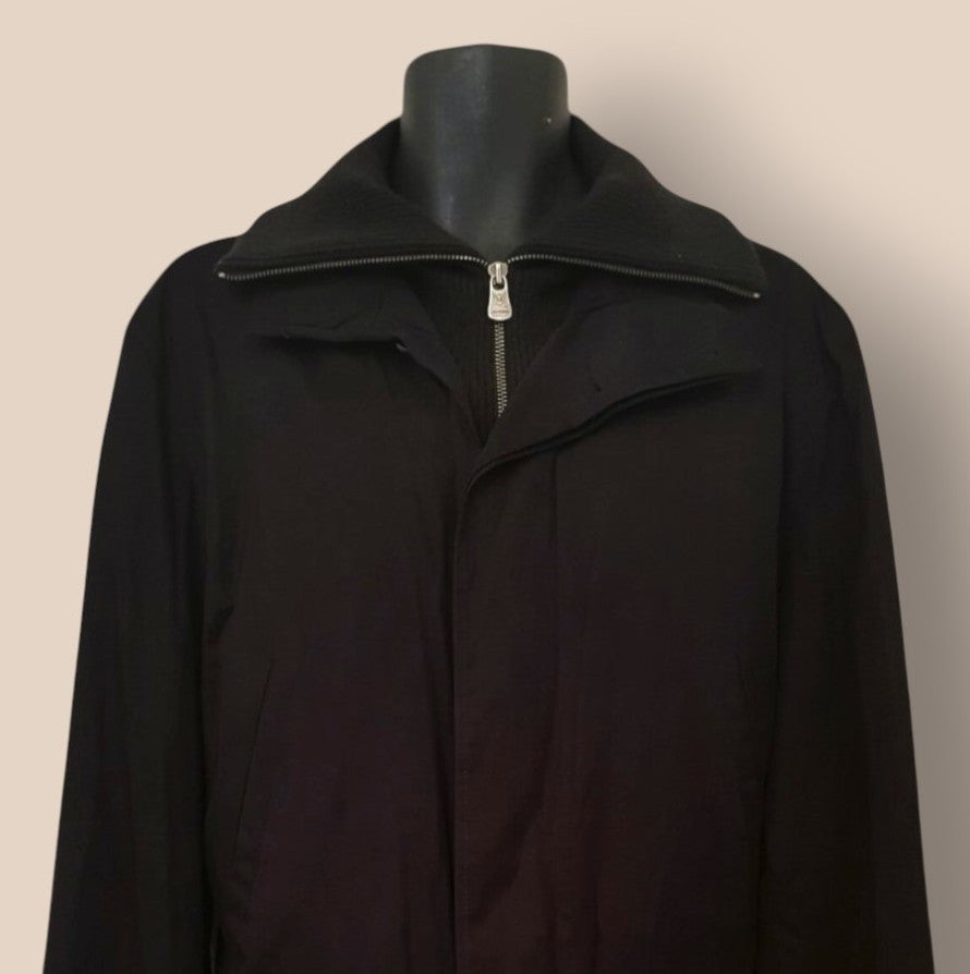 Matinique Black Men's Geraldton 3/4 Length Padded Coat  Size XL - Timelessfashions
