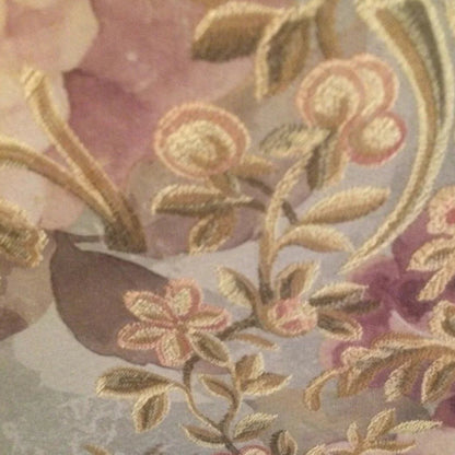 Phase Eight Golden & Dusky Pink Floral Skirt UK 12 US 8 EU 40 - Timelessfashions