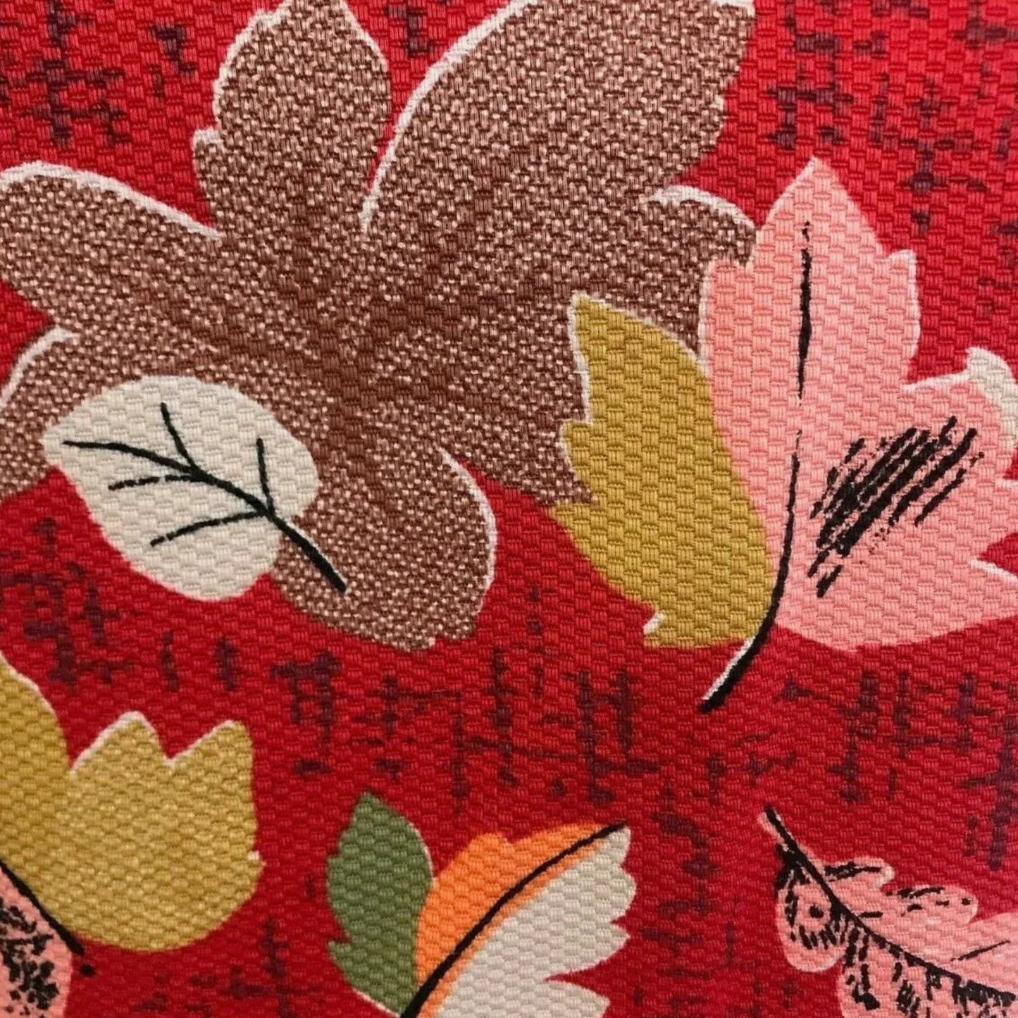 Cath Kidston Women's Red Leaf Print Cotton Dress UK 8 US 4 EU 36 - Timelessfashions