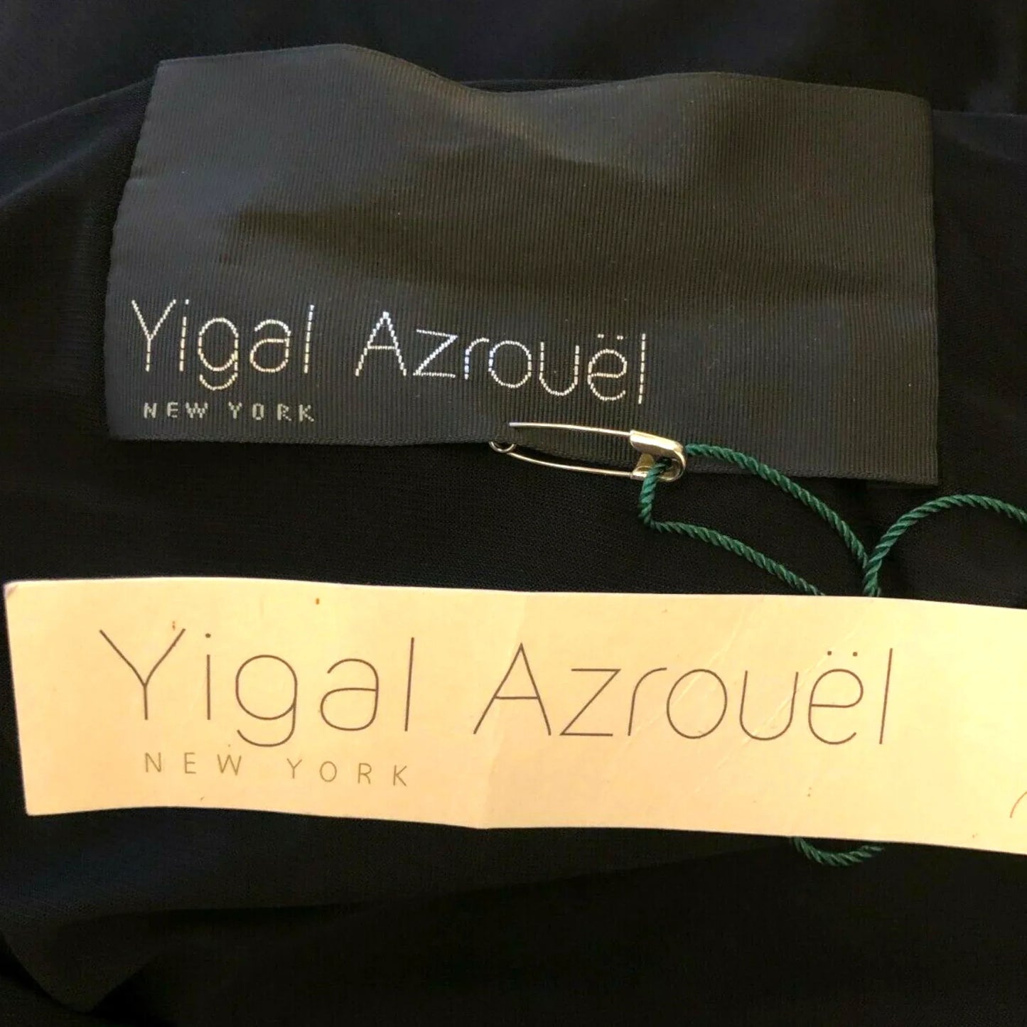 Yigal Azrouel Black One Shoulder Ruffle Drape Dress UK 8 US 4 EU 36 - Timelessfashions