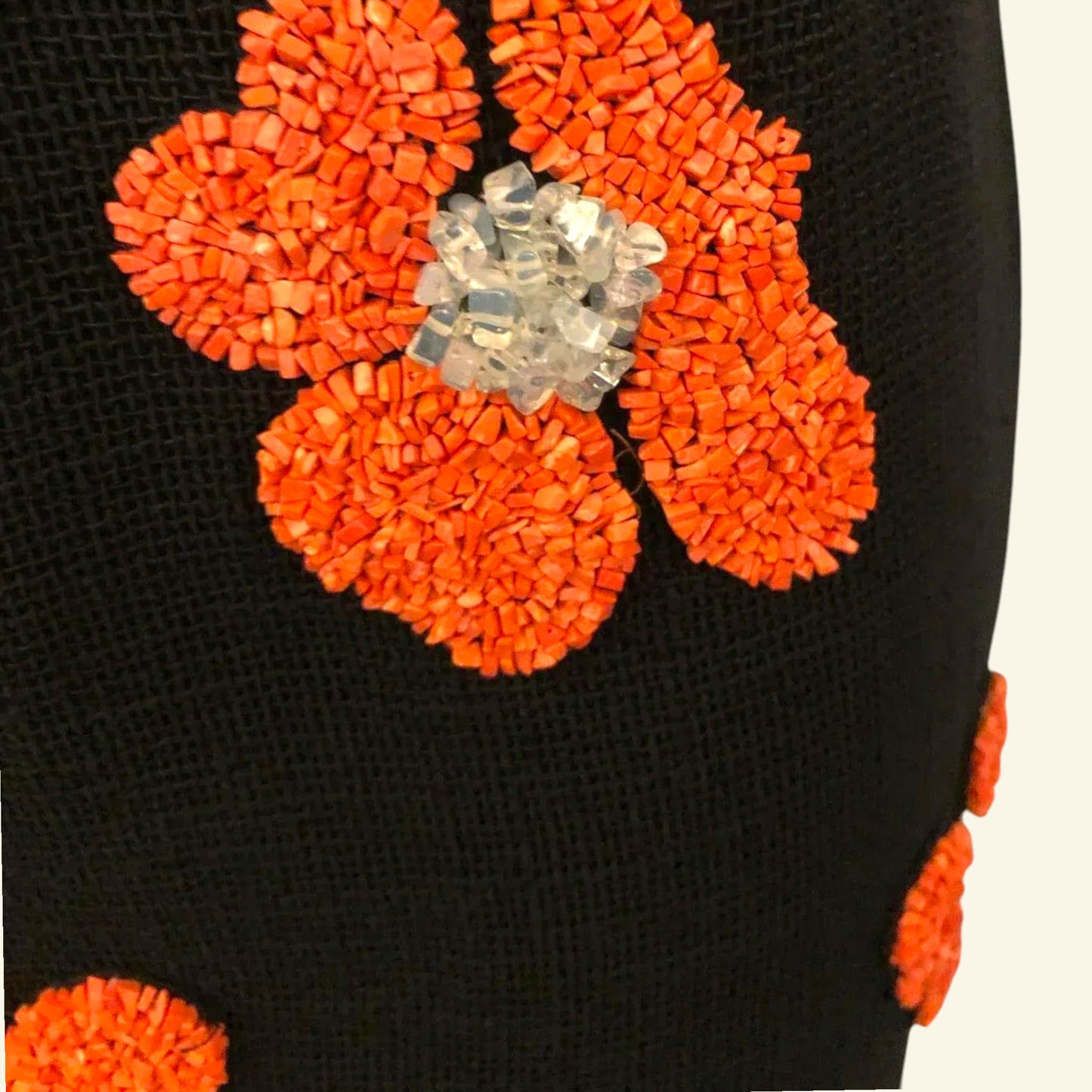 Behnaz Sarafpour Black Floral Mini Pencil Skirt UK 10 US 6 EU 38 - Timelessfashions