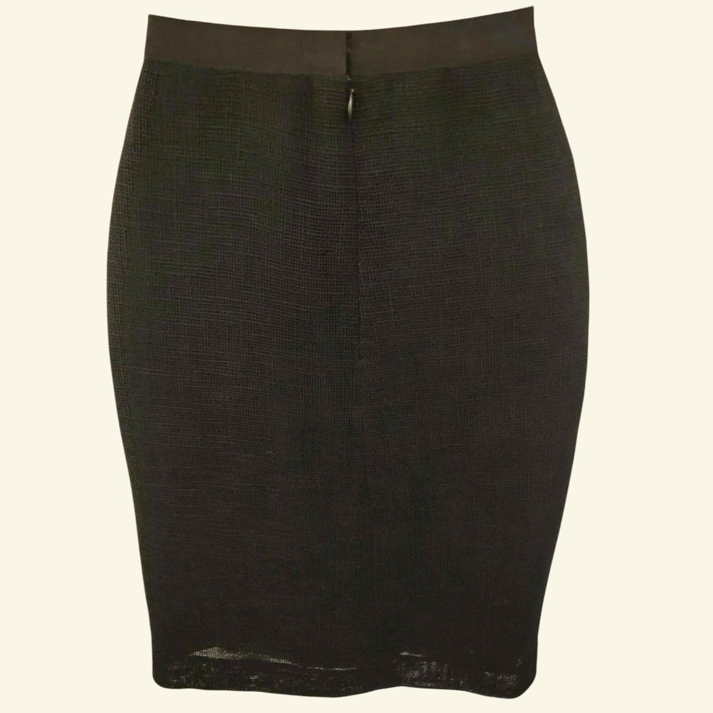 Behnaz Sarafpour Black Floral Mini Pencil Skirt UK 10 US 6 EU 38 - Timelessfashions
