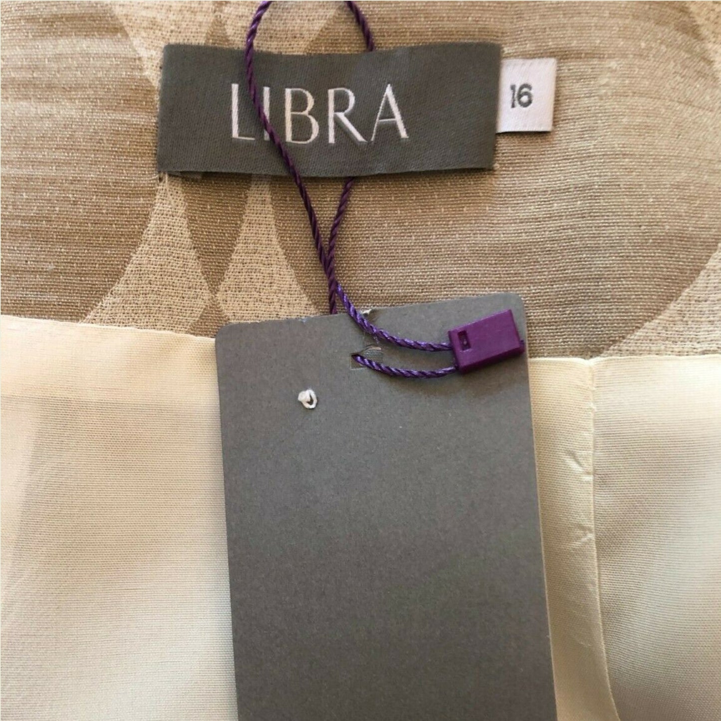 Product with 'Libra' tag on a textured surface