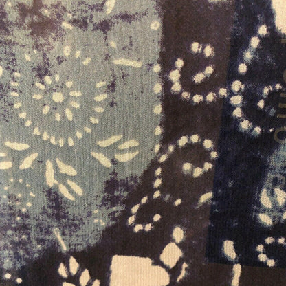Pomodoro Indigo Chiffon Batik Duster Jacket UK 10 EU 38 US 6 - Timelessfashions