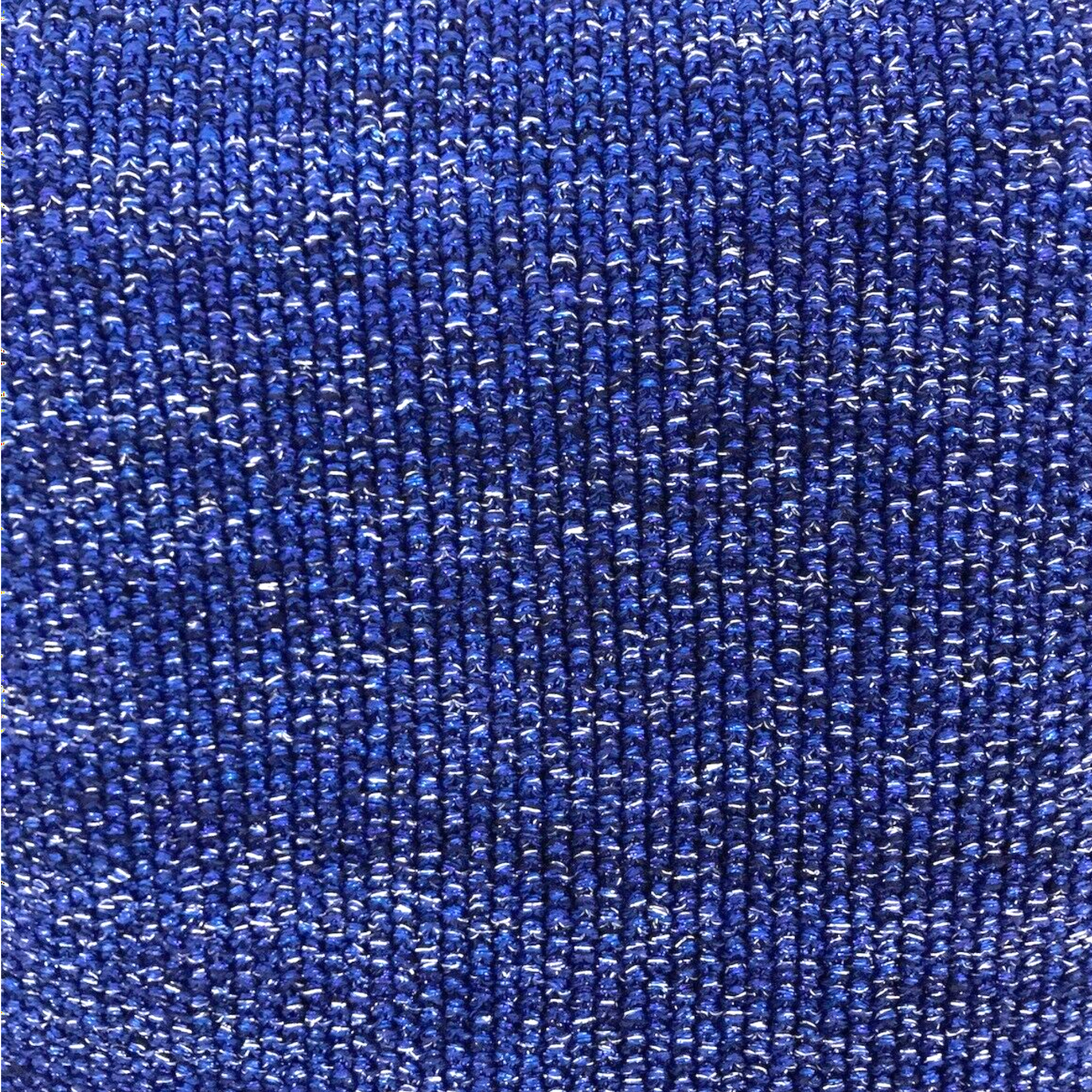 Close-up of blue textured fabric