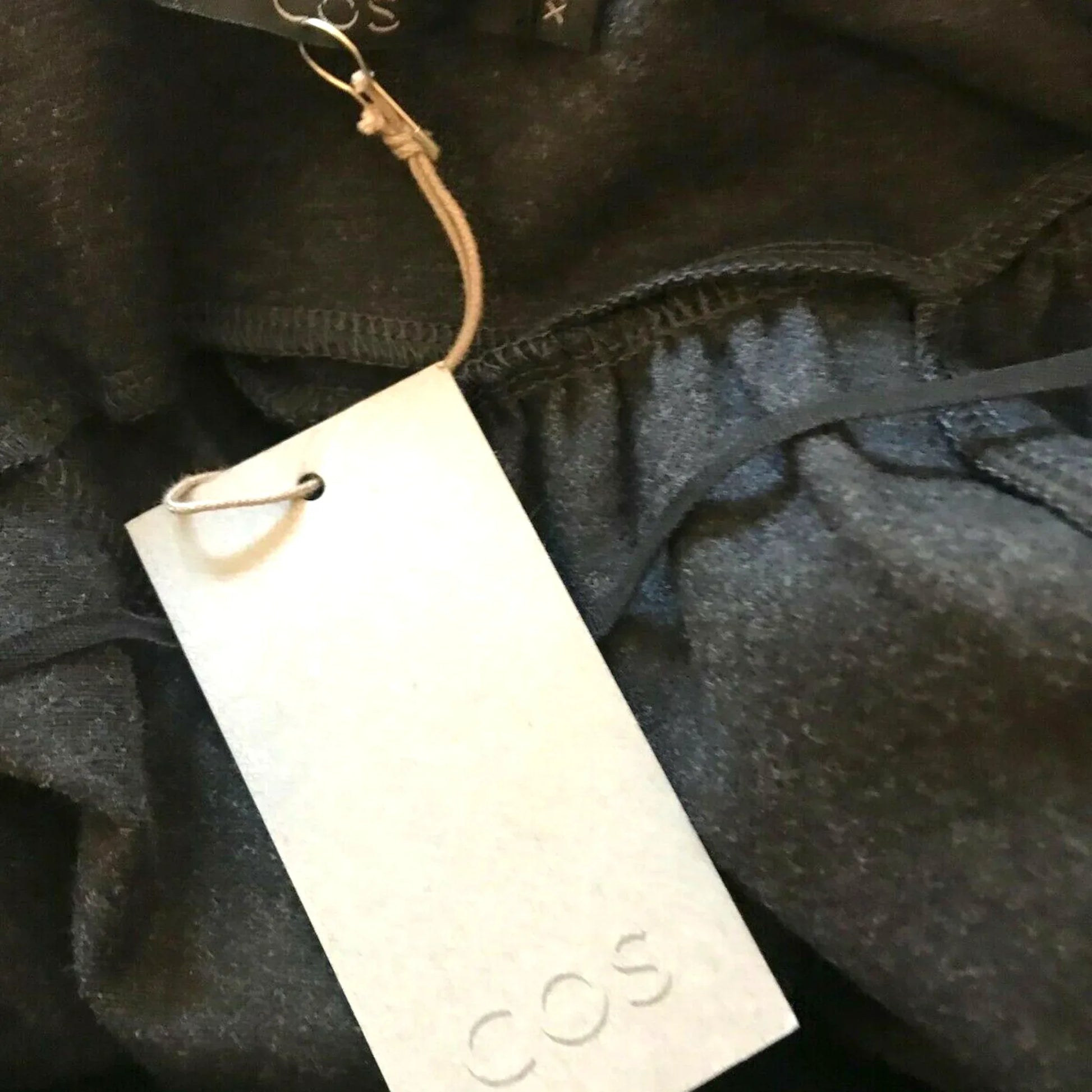 Cos Grey Wool Blend Shift Dress UK 8 US 4 EU 36 - Timelessfashions
