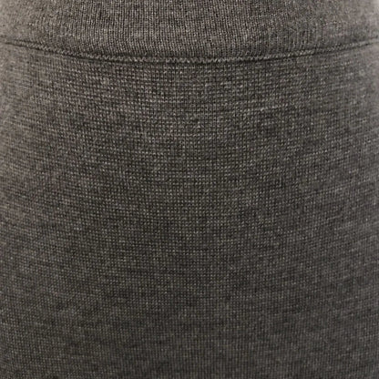 Devernois Grey Wool Mix Fine Knit Pencil Skirt UK 10/12 US 6/8 EU 38/40 - Timelessfashions