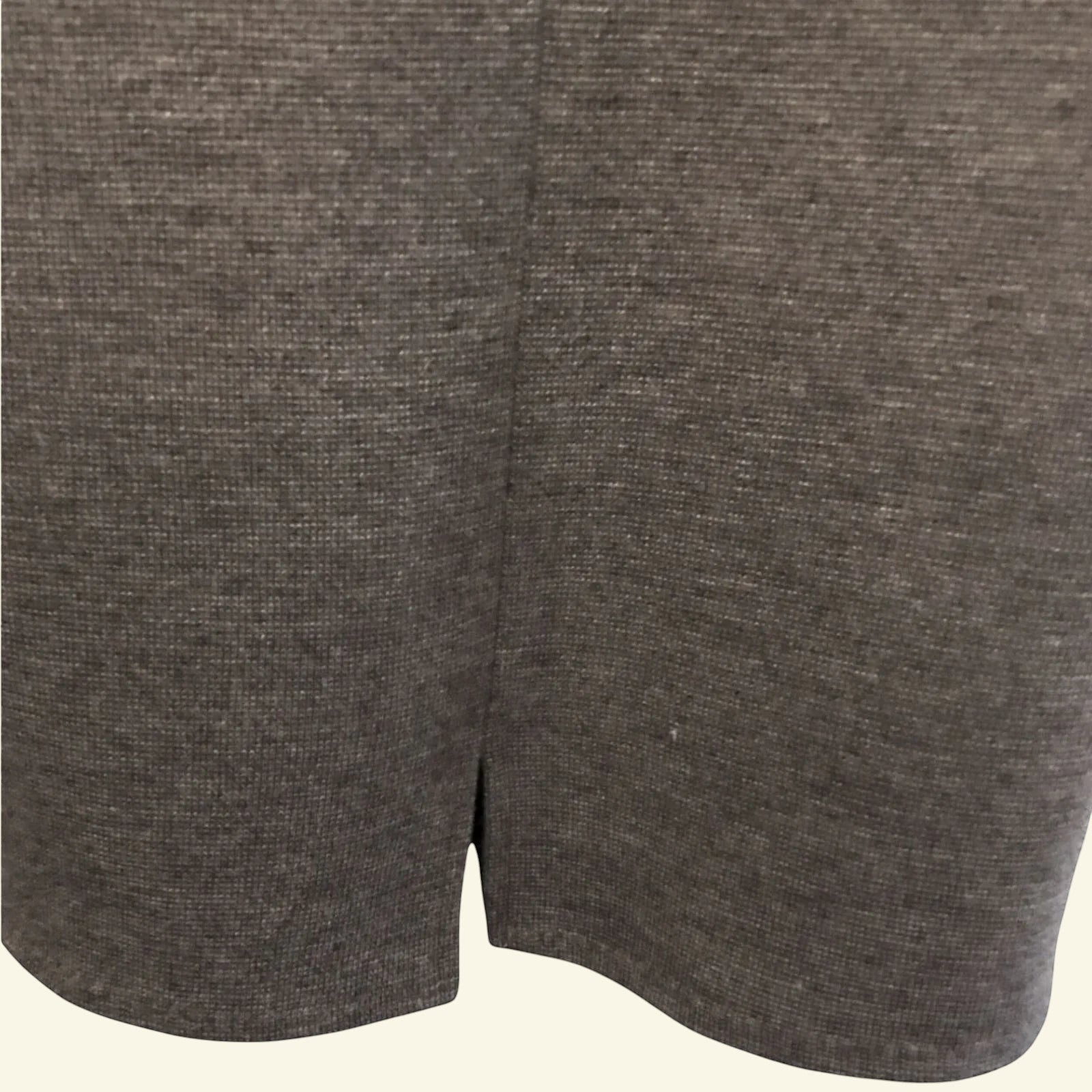 Devernois Grey Wool Mix Fine Knit Pencil Skirt UK 10/12 US 6/8 EU 38/40 - Timelessfashions