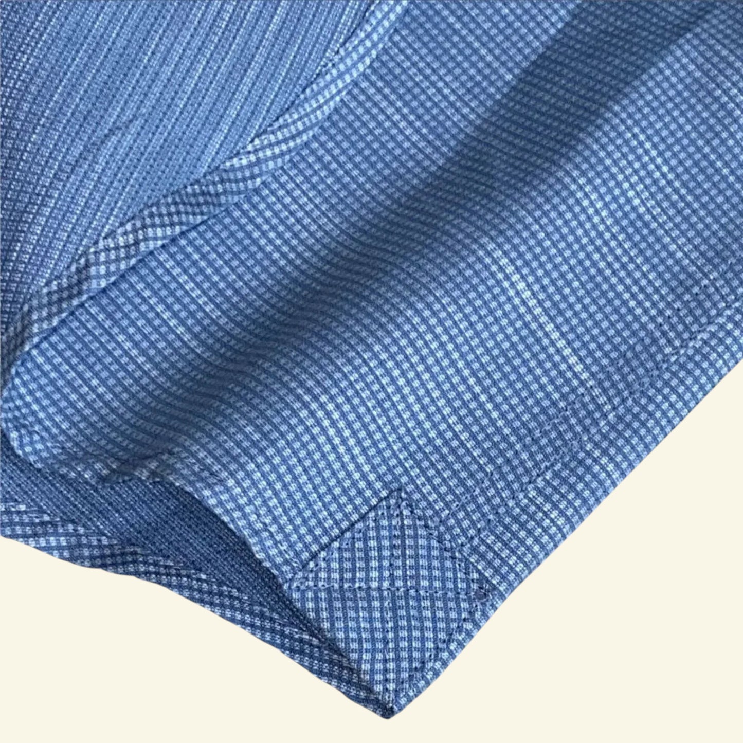 DKNY Mens Pure Check Blue Infinity Long Sleeve Shirt Size XL - Timelessfashions