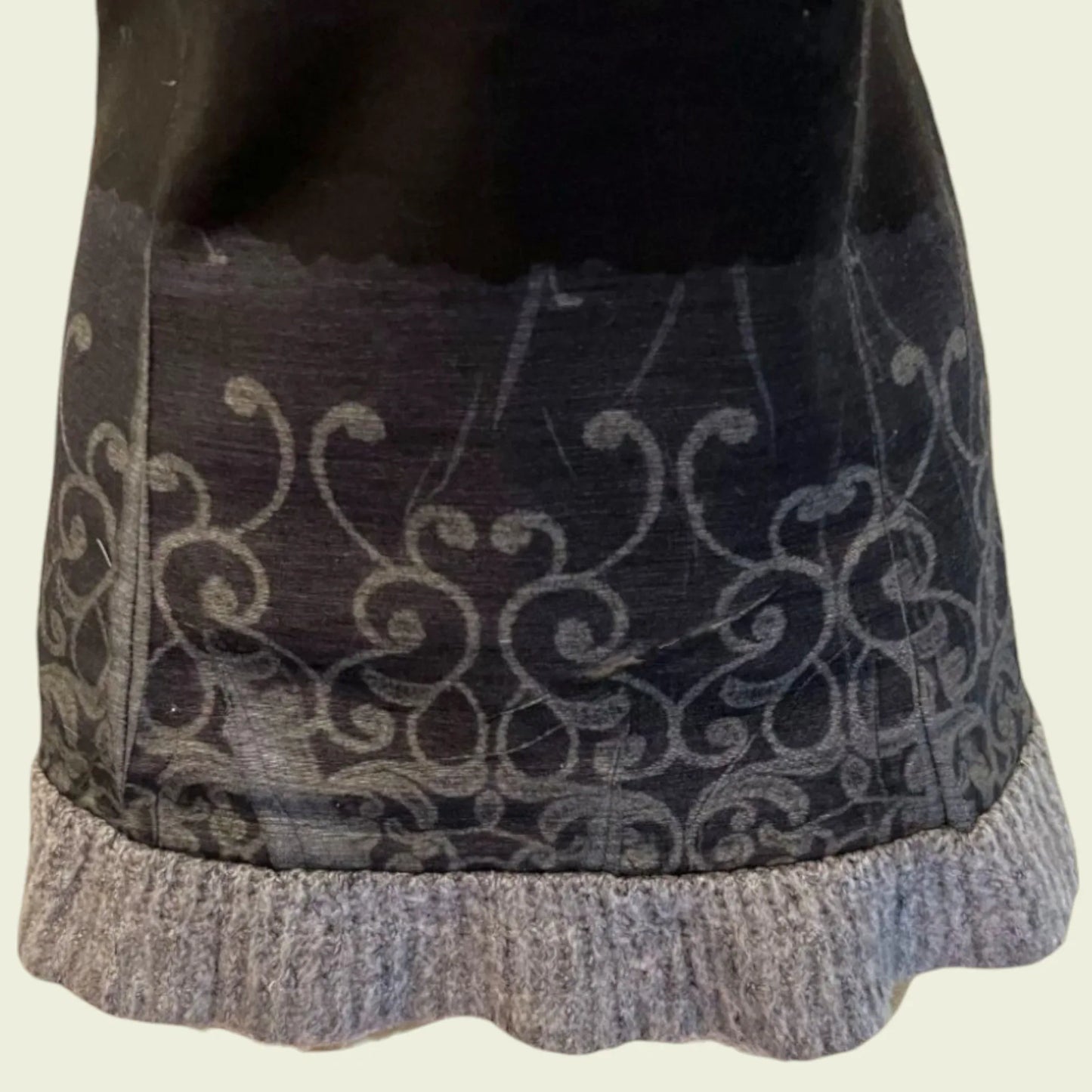 Siste's Womens Black & Grey Sleeveless Vest Top UK 10 US 6 EU 38 - Timelessfashions