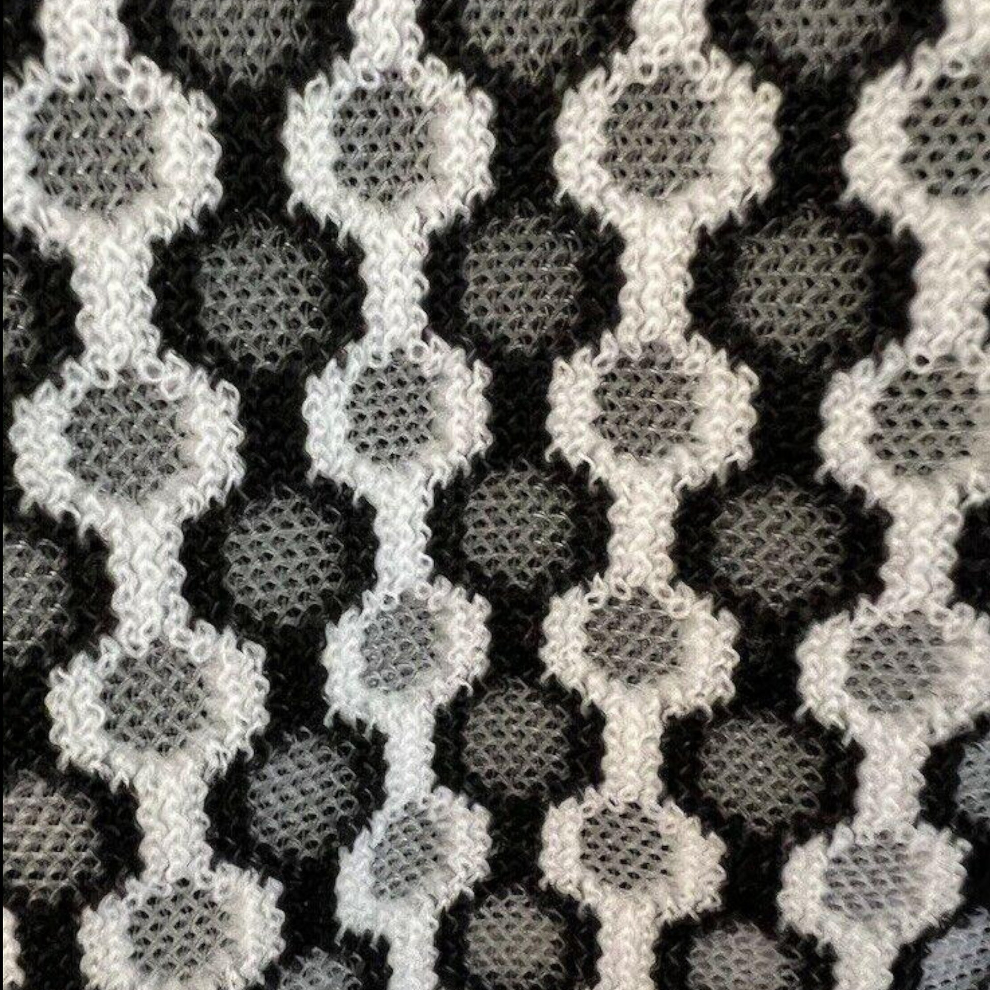 MSGM Milano Black & White Geometric Sleeveless Mini Dress IT 42 UK 10 US 6 EU 38 - Timelessfashions