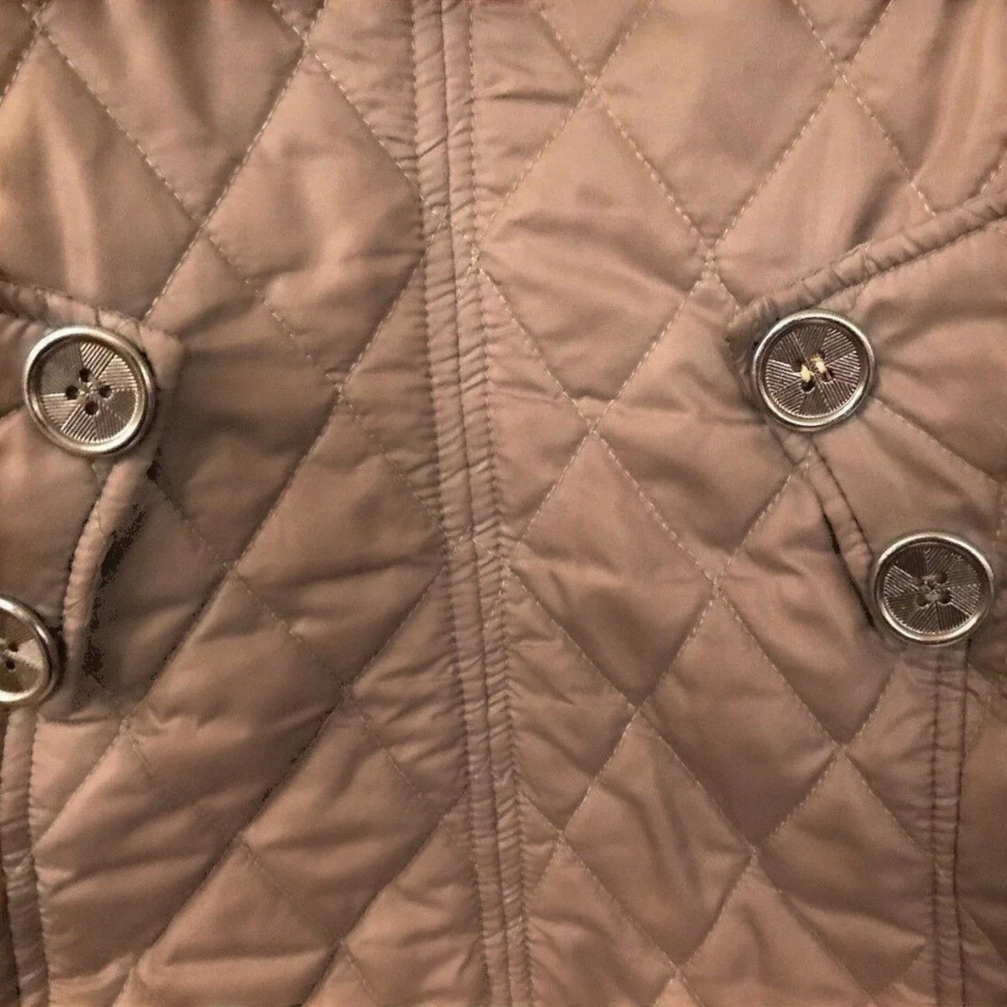 Fenn Wright Manson Ladies Brown Quilted Jacket UK 12 US 8 EU 40 - Timelessfashions