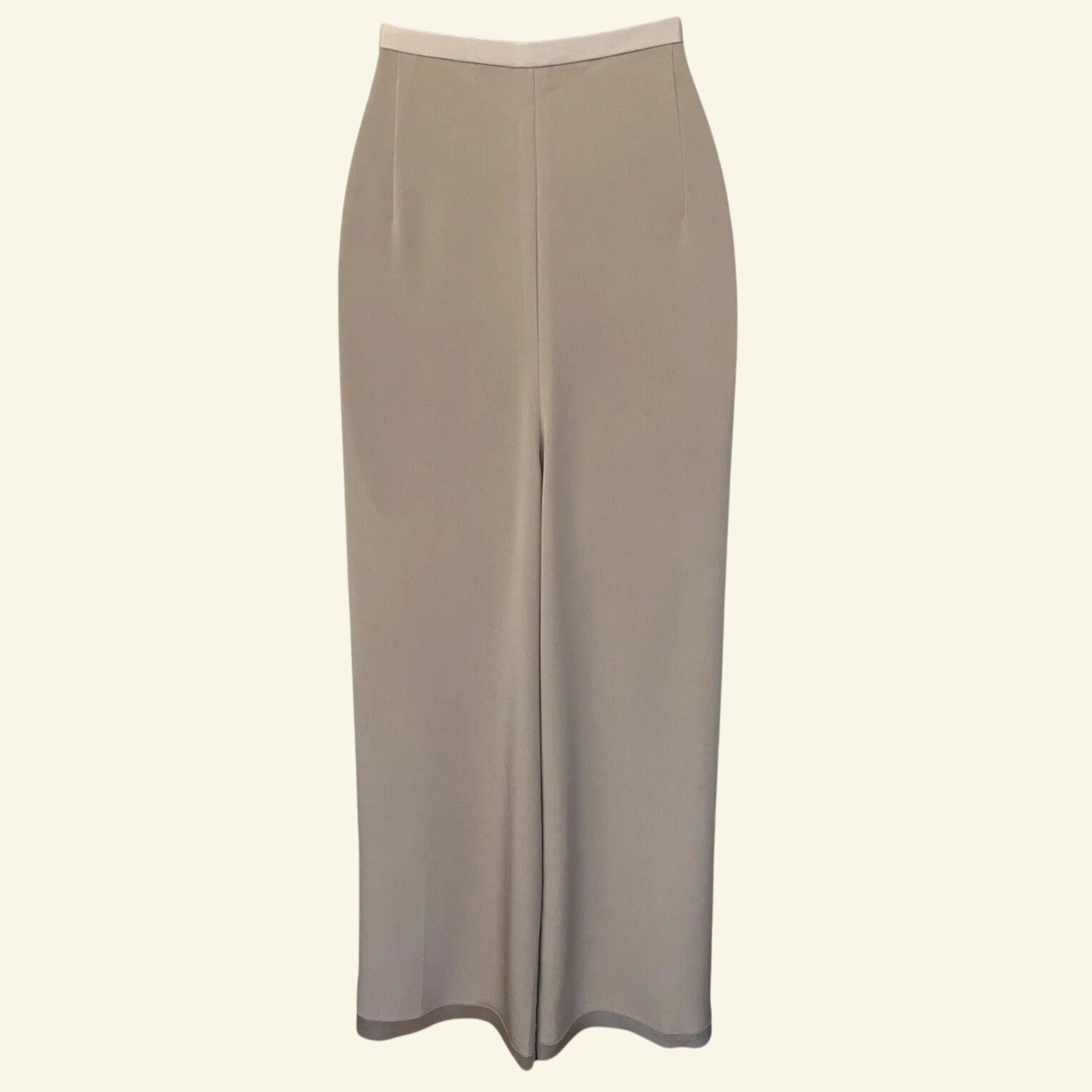 Fenn Wright Manson Wide Leg Silky Culottes, Taupe UK 10/12 US 6/8 EU 38/40 - Timelessfashions