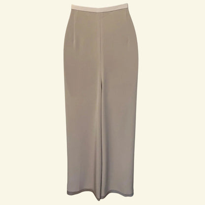 Fenn Wright Manson Wide Leg Silky Culottes, Taupe UK 10/12 US 6/8 EU 38/40 - Timelessfashions