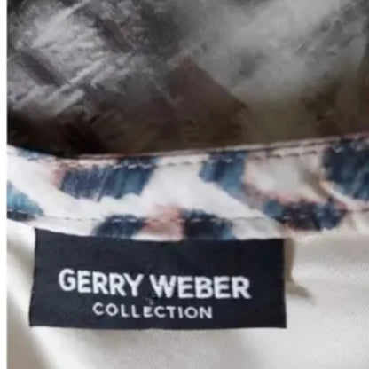 Gerry Weber Women's Kleider Lemon Twist Beige Dress UK 14 US 10 EU 43 - Timelessfashions