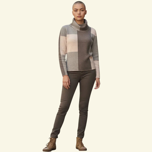 Marble Brown/Sable Fashions Slim Jeans UK 16 US 12 EU 44 - Timelessfashions