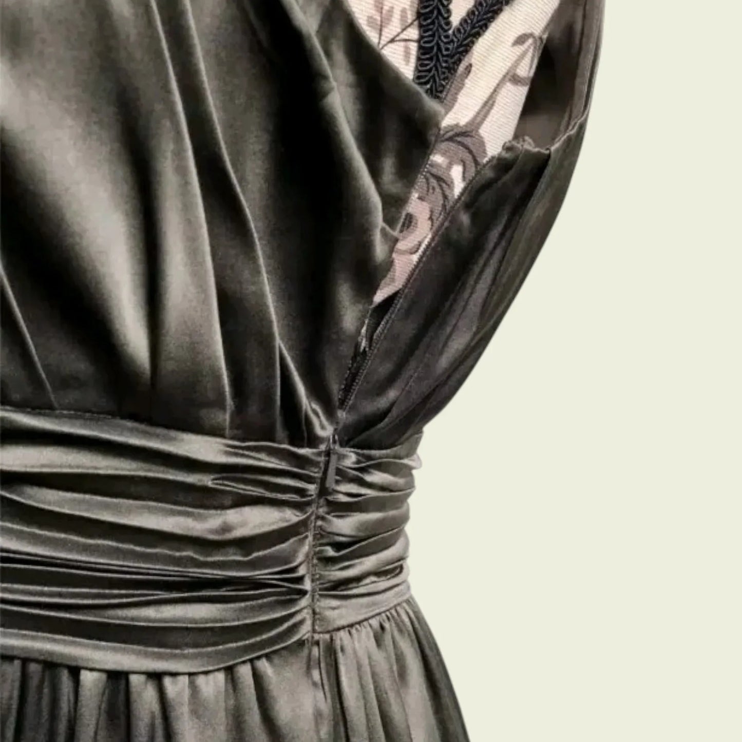 Donna Karan brown silk sleeveless dress UK 12 US 8 EU 40 - Timelessfashions
