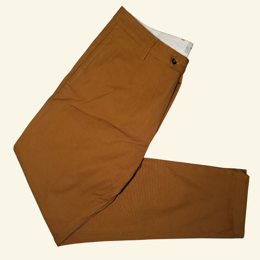 Replay Tan One Off II Yeldun Evolution Mens Cotton Canvas Jeans W33" L31" - Timelessfashions