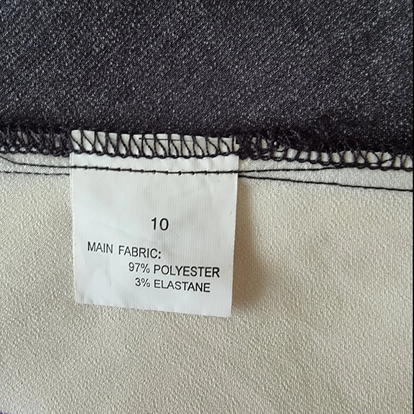 TFNC London, Women's Purple, Black & White Sequinned Top UK10 - Timelessfashions