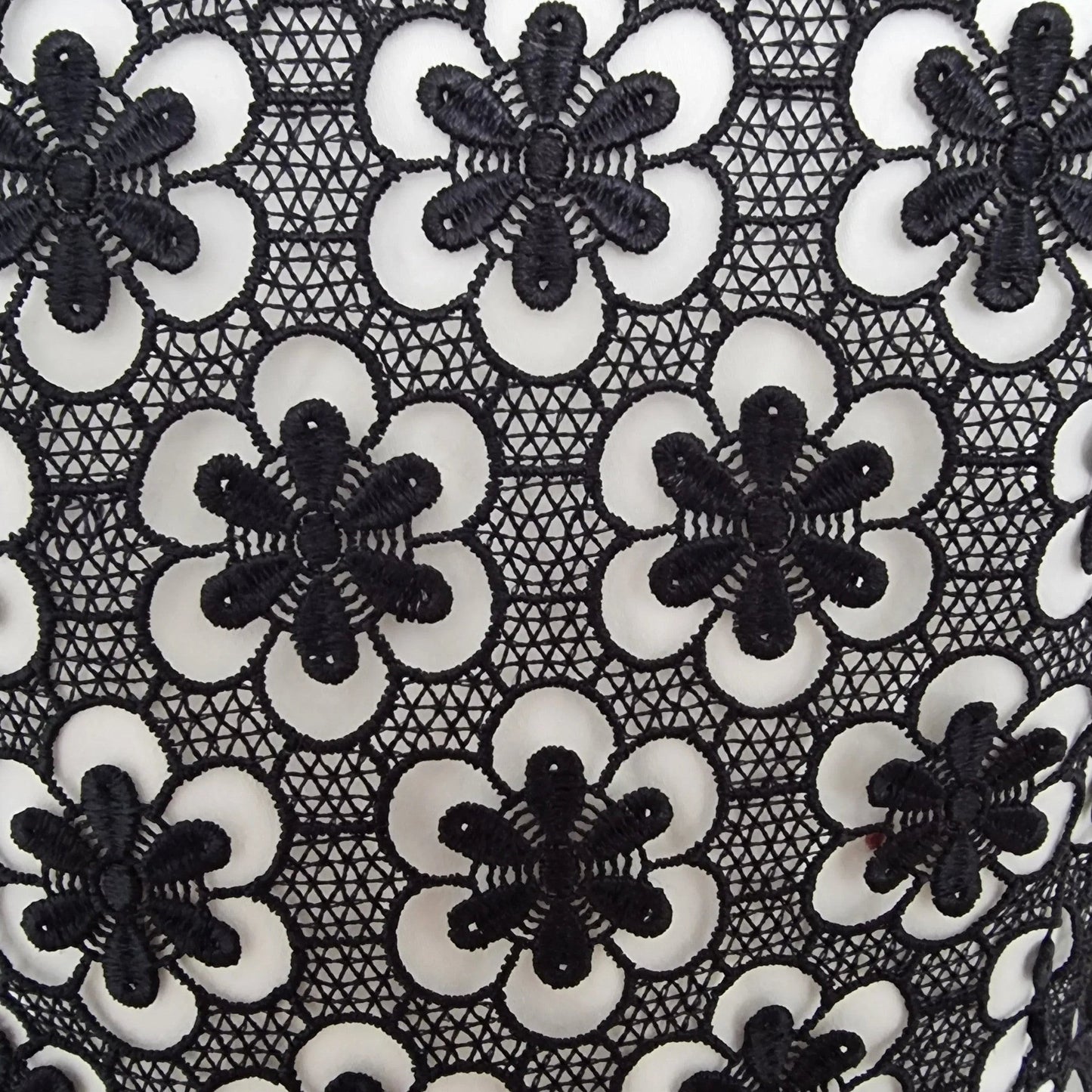 Hobbs Navy & White Lace Dress UK 12 US 8 EU 40 - Timelessfashions