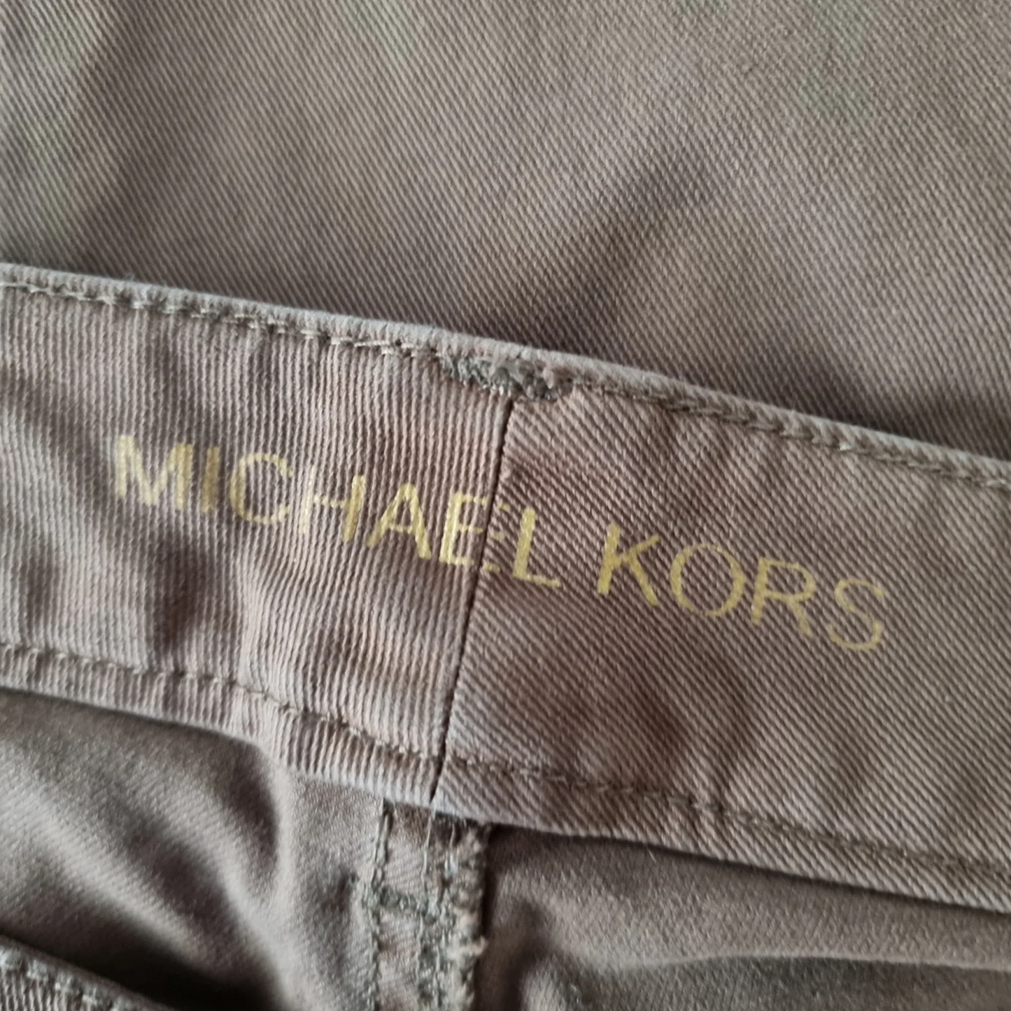 Michael Kors Women's Brown Denim Skinny Jeans. UK 10 US 6 EU 38 - Timelessfashions