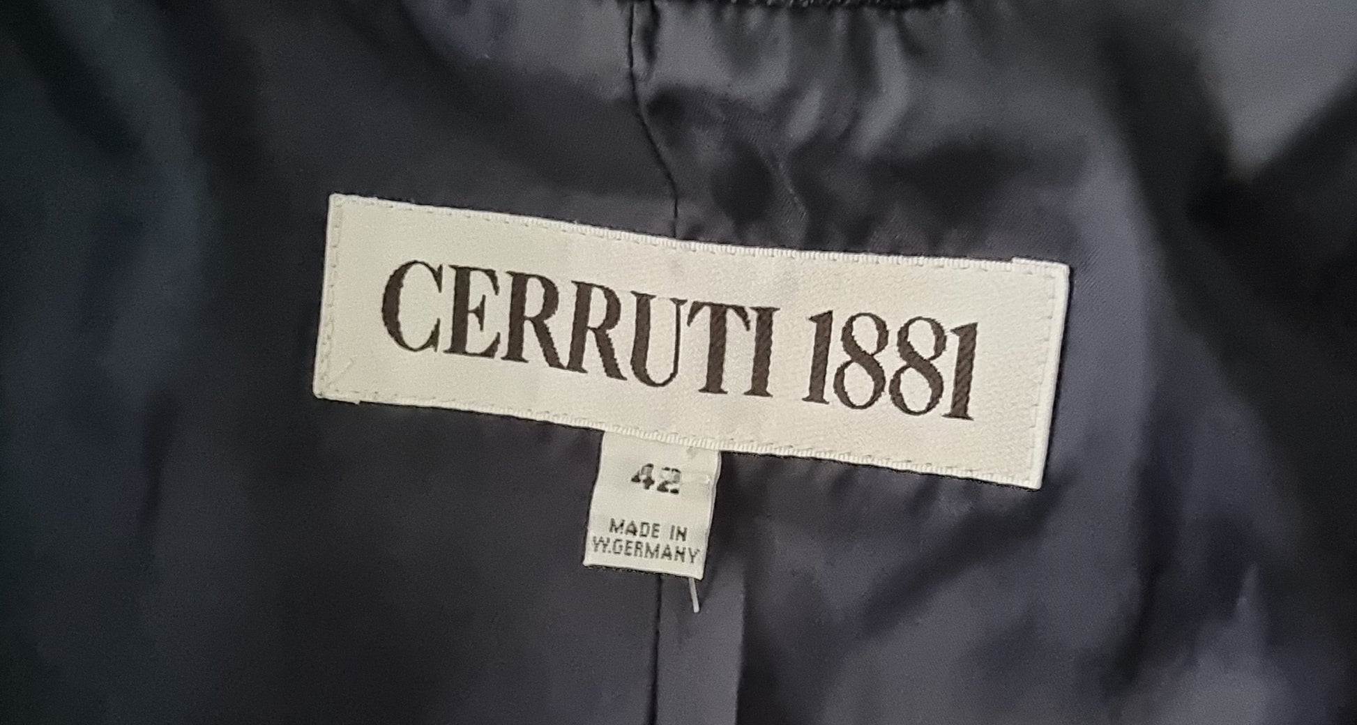 Cerruti 1881 Women's Blue Wool Jacket UK 18 US 14 EU 46 Timeless Fashions